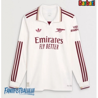 Arsenal Tricou Fotbal Replică 2025-26 Barbati Treilea Mâneci Lungi